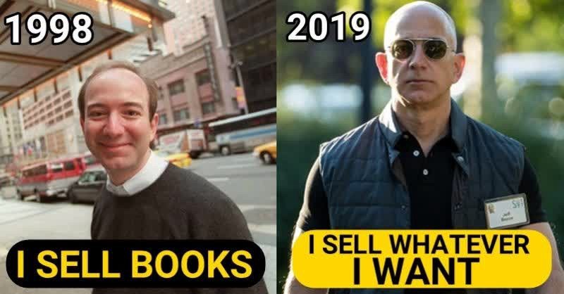 Quiero ser el Jeff Bezos de 2019