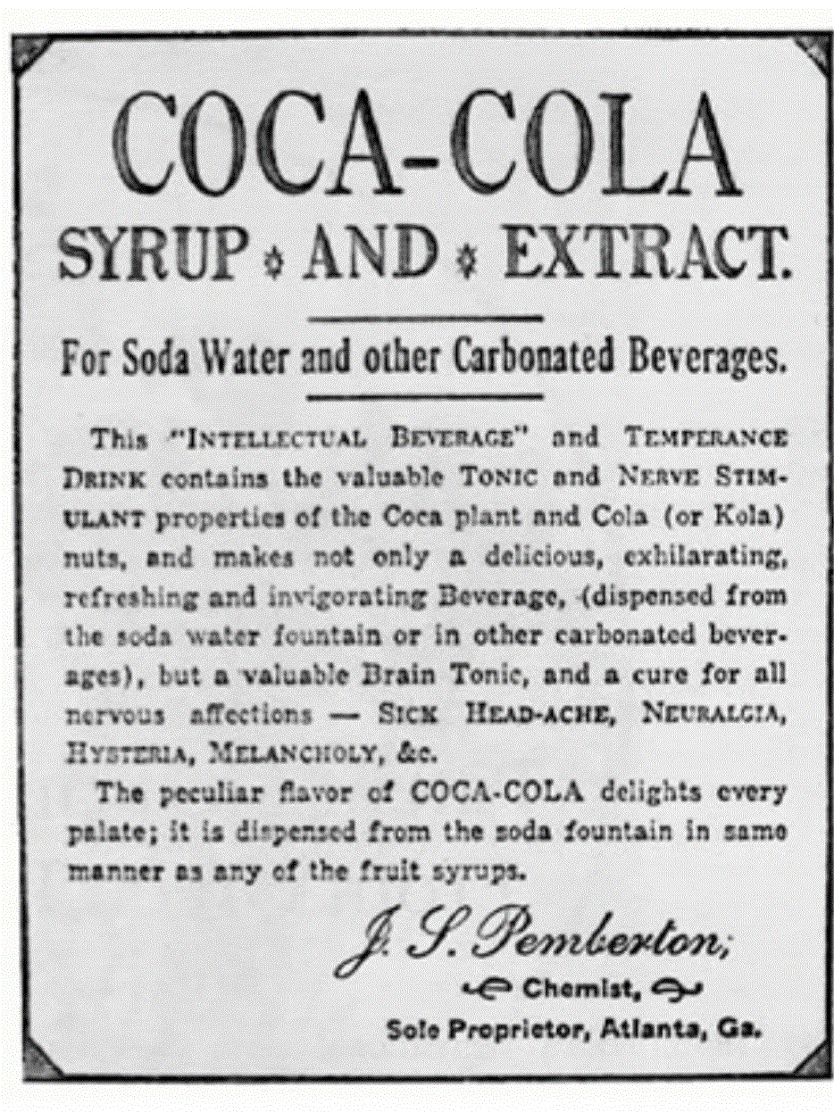 Publicidad de época de Coca-Cola