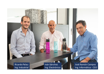 El equipo fundador de Ozeanic