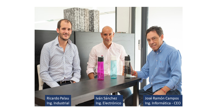El equipo fundador de Ozeanic