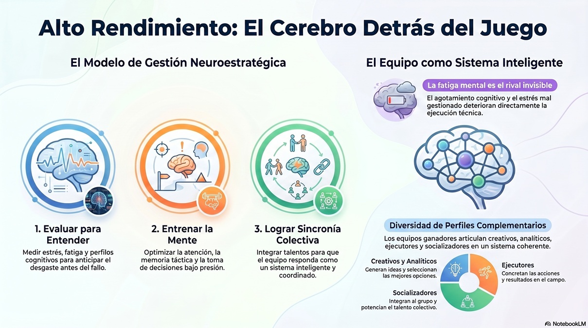 Alto rendimiento deportivo: entrenar la mente, diseñar el sistema
