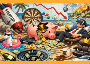 Las razones absurdas por las que las startups se quedan sin dinero y fracasan