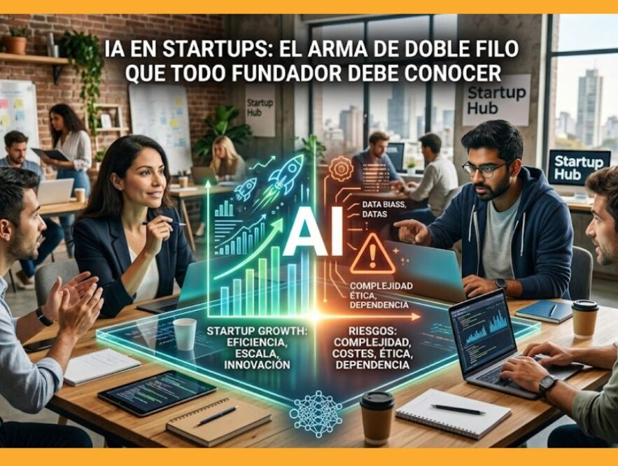 IA en startups: el arma de doble filo que todo fundador debe conocer