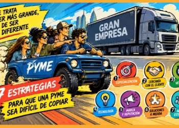 No podés competir con una empresa grande jugando el mismo juego: 7 estrategias para que una pyme sea difícil de copiar