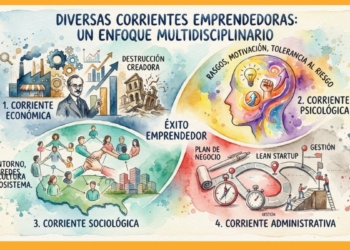 Corrientes emprendedoras: Guía comparativa de enfoques y modelos