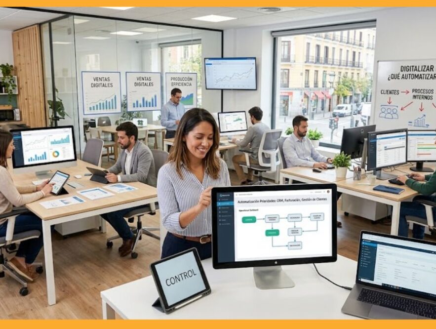 Digitalizar una pyme: qué automatizar primero para crecer