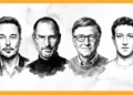 Las claves del liderazgo de Musk, Jobs, Gates y Zuckerberg
