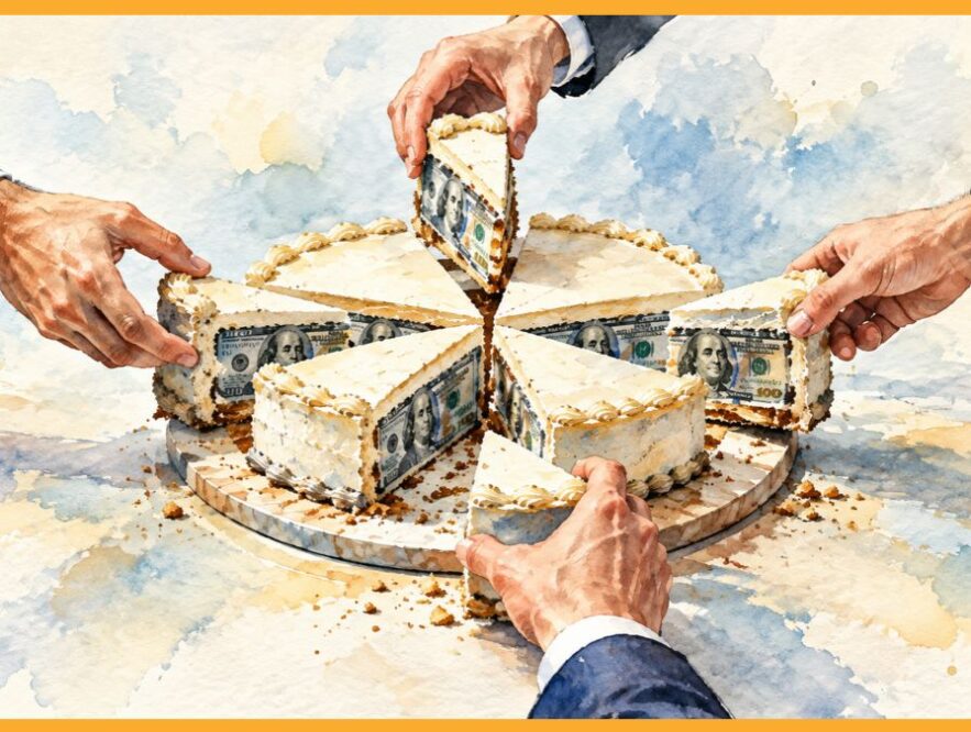 Vendiste tu empresa: ¿cómo se reparte la torta?