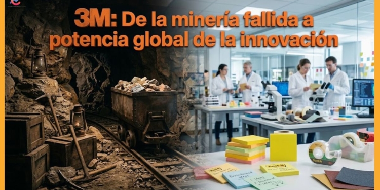 3M: De la minería fallida a potencia global de la innovación