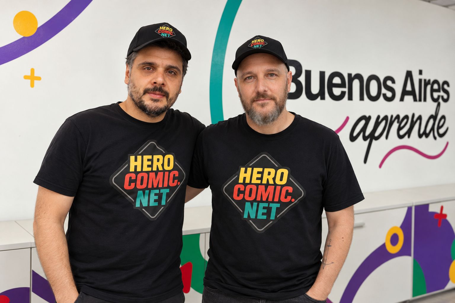 Eduardo Pan y Daniel Antunez, founders de HeroComic