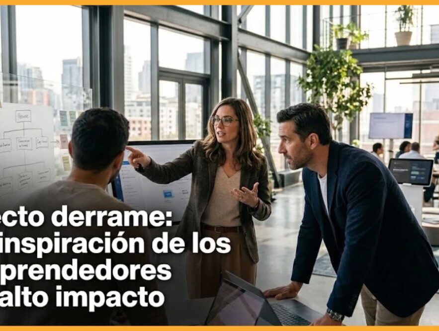 Efecto derrame: La inspiración de los emprendedores de alto impacto