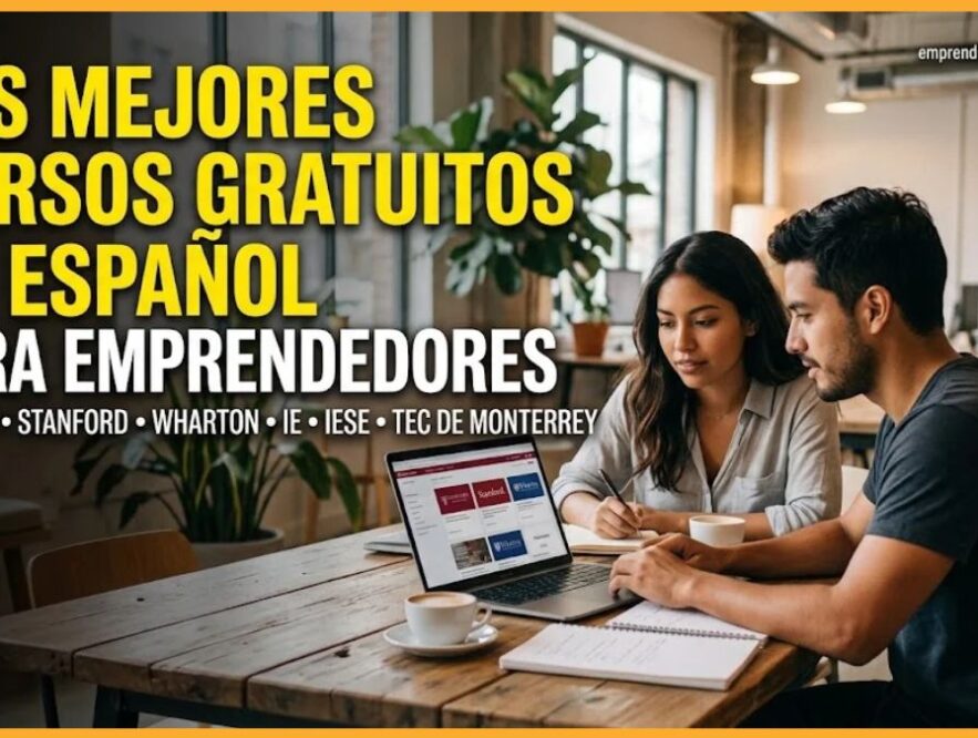Los mejores cursos gratuitos en español para emprendedores (Harvard, Stanford, Wharton y más)